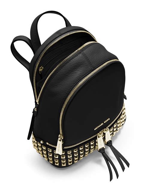 backpack michael kors black|Michael Kors Backpack purse black.